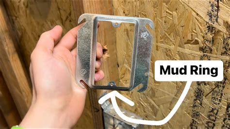 electrical mud box|handy box round mud ring.